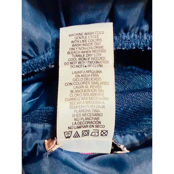 Nanette Lepore Girls Navy Floral Embroidered High-Low Party Dress – Size 7/8 - Picture 5 of 8